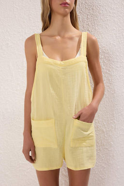 TRENDYOLMILLA Siyah Muslin Cep Detayl? Plaj Tulum TBESS25TU00000  фото 8