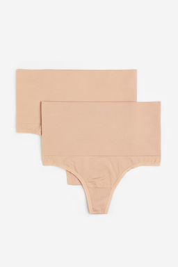 Pack de 2 bragas thong Medium Shape - H&m фото 4