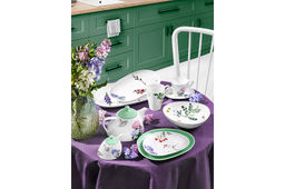 Набор тарелок 2 пр. 19,5*15,5*2 см + 24,7*19,5*2,7 см Ботанический атлас - Elan gallery фото 13