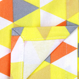 Скандинавия, желтый Скатерть 120х145см, длина стола до 105см, на 4 персоны, хлопок Премиум 186г/м2, Домашняя мода (Россия)  фото 3