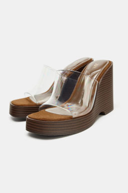 VINYL WEDGE - Zara фото 21