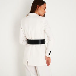 Ремень женский, ширина 6.6 см, пряжка металл, цвет чёрный - Simaland фото 3