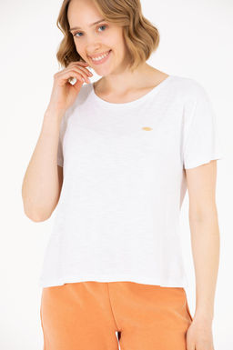 U. S. Polo Assn Женская белая футболка с круглым вырезом - U.s. polo assn фото 17
