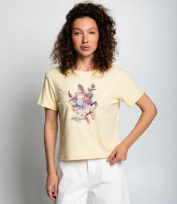 Футболка #КТ511 (5), светло-жёлтый