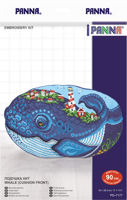 Набор для вышивания PANNA PD-7177 Подушка Кит 43 х 28.5 см