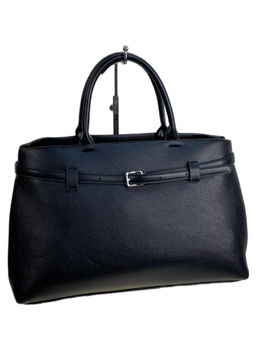 Женская сумка из искусственной кожи, цвет черный