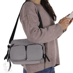 Сумка женская  8696MD gray Mindesa  в Новосибирске
