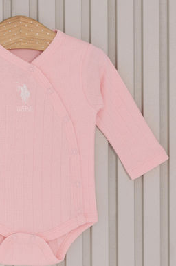 K_z Bebek A__k Pembe 4l_ Z_b_n Set - U.s. polo assn фото 3