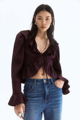 Blusa de volantes - H&m фото 2