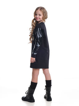 Платье для девочки подростка с принтом UD 7751 черный - Mini maxi фото 7