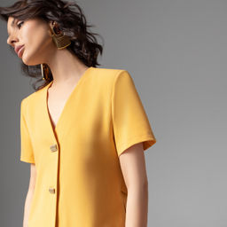 Брючный костюм с разрезами На шаг впереди моды (яркий) - Charutti фото 3