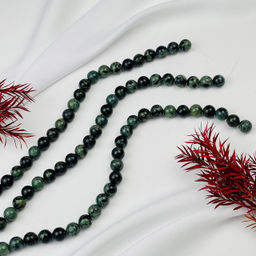 Бусины для украшений из Яшмы "Камбаба" (35 бусин) 38 см