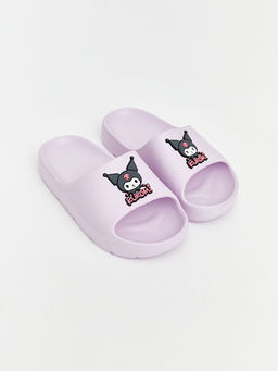 Kuromi Bask?l? K?z ?ocuk Terlik