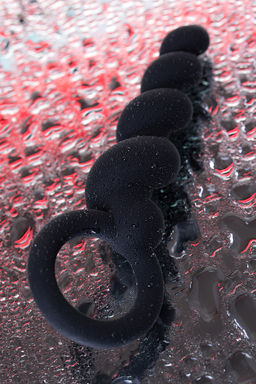 Набор анальных плагов Satisfyer, силикон, чёрный, 13,5 см.  фото 11