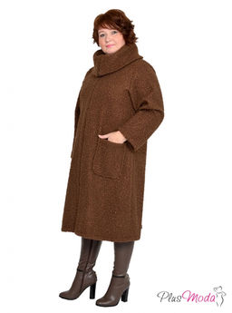 Пальто Модель №781 размеры 44-84 - Plusmoda фото 3