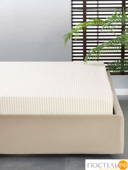 Простыня MEDSLEEP ЛИНДАУ хлопок св беж.  фото 2