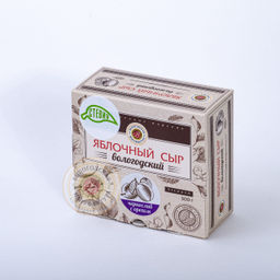 Яблочный сыр без сахара с грецким орехом и черносливом со стевией