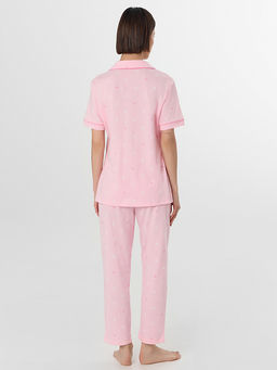 Костюм домашний женский розовый - Mark formelle фото 2