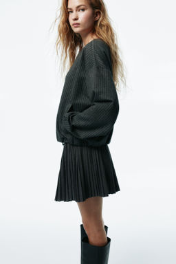 Chaqueta oversize de punto - H&m фото 5