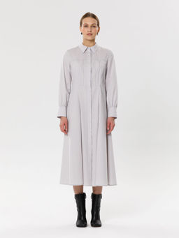 Платье с длинным рукавом