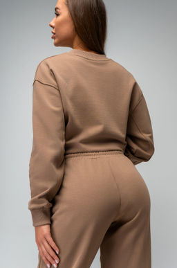 Женский костюм оверсайз из футера трехнитки Happyfox - Happy fox фото 8