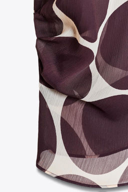 SHEER POLKA DOT TOP - Zara фото 10