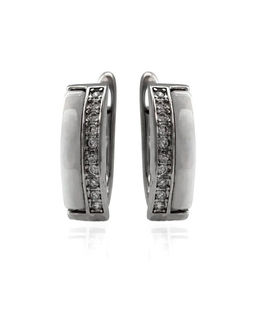 Серьги с керамикой