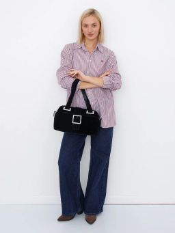 Сумка 0873CF black Polina&Eiterou