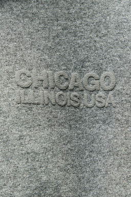 GLITTER CROPPED HOODIE - Zara фото 10