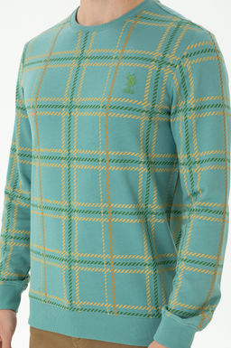 Мужской мятный свитшот Неожиданная скидка в корзине - U.s. polo assn фото 13