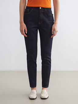 Slim Mom Kad?n Jean Pantolon