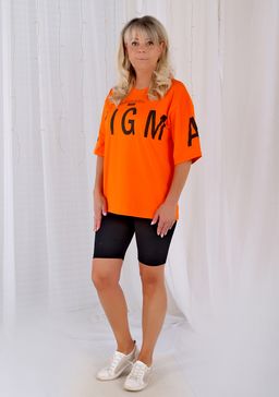 Футболка Энигма оранжевая