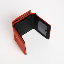 Кошелёк на кнопке, цвет рыжий - Simaland фото 4