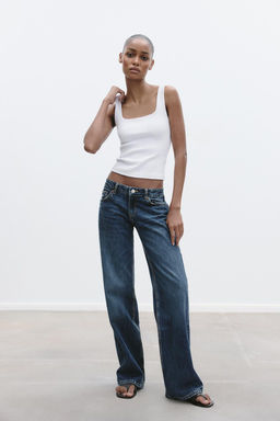 WIDE STRAP VEST TOP - Zara фото 3