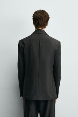 DOUBLE-BREASTED SUIT BLAZER - Zara фото 3
