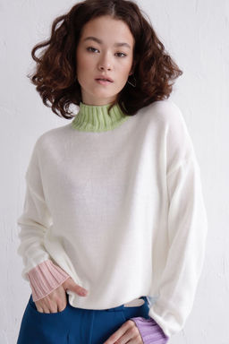 10099 Свитер белый - Martichelli фото 22