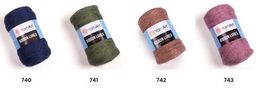 Цена за 4 мотков пряжи RIBBON LUREX