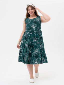 Сарафан( платье) с ярусной юбкой хлопок 100% - Binita фото 8