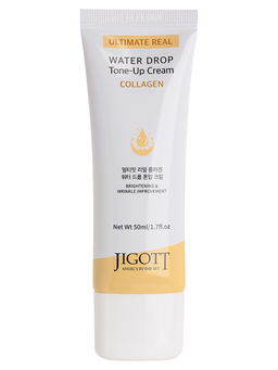 JGT Water Collagen Крем для лица антивозрастной с коллагеном Jigott Ultimate Real Collagen Water Drop Tone Up Cream, 50ml