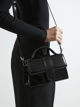 Женская сумка с ручками TENDANCE Артикул 4248351, черный  фото 2