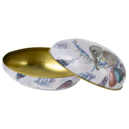 Изделие декоративное "Яйцо-шкатулка", L11 W6,5 H7 см