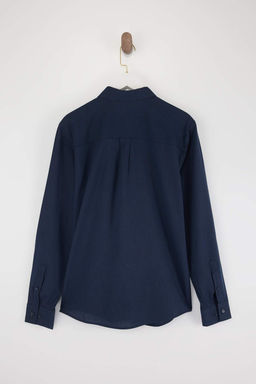 Lacivert Regular Erkek Gomlek TMNSS26GO00010