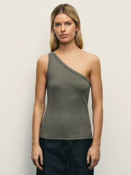 Топ на одно плечо / Zarina  фото 3