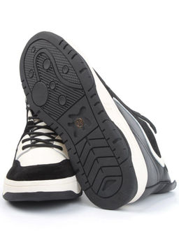 05-P100-1Z BLACK/LT. BEIGE Кроссовки женские зимние (натуральная кожа, шерсть) - Фабричный китай фото 15