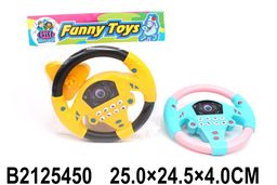 Руль музыкальный (2125450) в пакете 25*24,5см