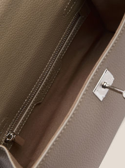 Женская сумка с ручкой TENDANCE Артикул 4533880, серо-коричневый  фото 4