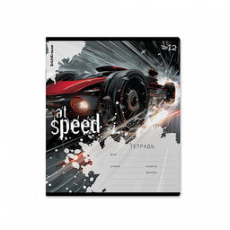 Цена за 10 шт. Тетрадь школьная ученическая ErichKrause Big Wheels, 12 листов, линейка (в плёнке по 10 шт.)_MIX-PACK  фото 7