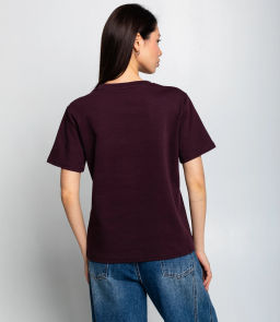 Футболка #КТ30813, сливовый - Dommod фото 3