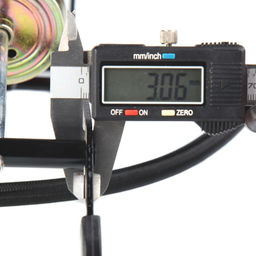 Насос ножной с манометром COMIRON FUJIN 2, стальной корпус, два поршня 55*110мм., вес 1,2 кг. /уп 10/ - Галеонтрейд фото 9