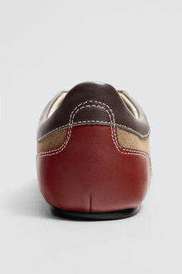 LEATHER TRAINERS HARRY LAMBERT FOR ZARA x DISNEY  фото 4